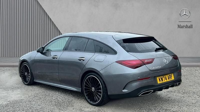 Used Mercedes CLA220 AMG Line Premium Plus 190 HP (139 kW) 2024 Mountain grey metallic Sedan