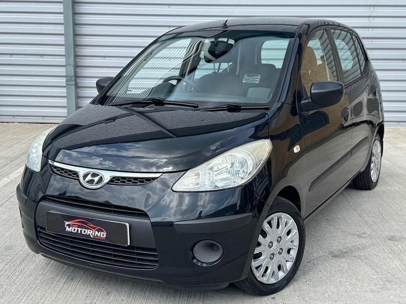 Black Used 2008 Hyundai i10 Classic Hatchback | £1,290 (Fair price) - Image 1/4