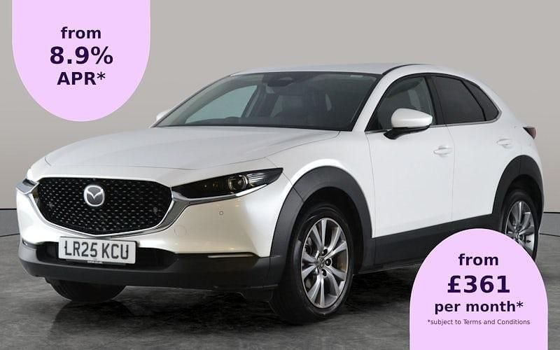 White Used 2025 Mazda CX-30 Takumi-Line SUV | £24,279 (Good price) - Image 1/2