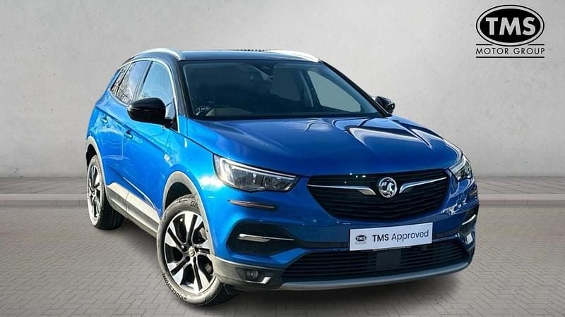 Used Vauxhall Grandland X Sport 130 HP (95 kW) 2018 Blue SUV