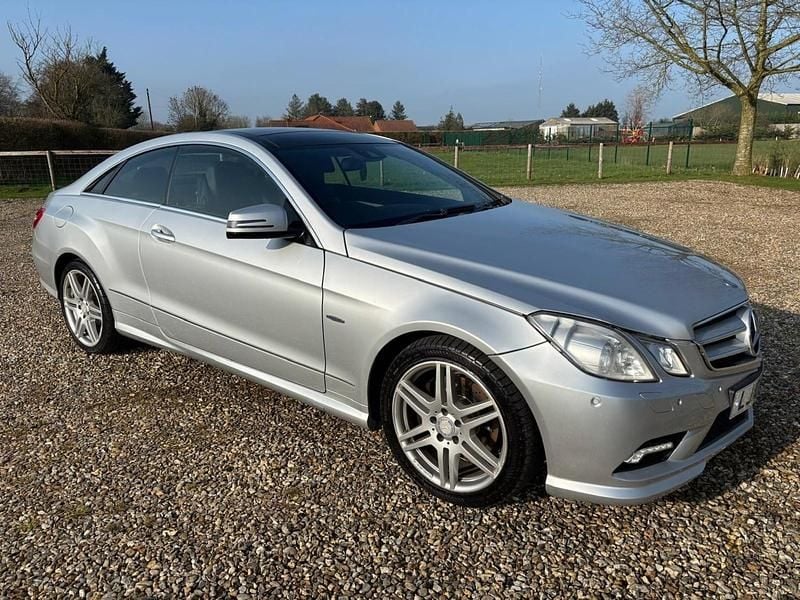 Used Mercedes E250 2010 Silver Coupe