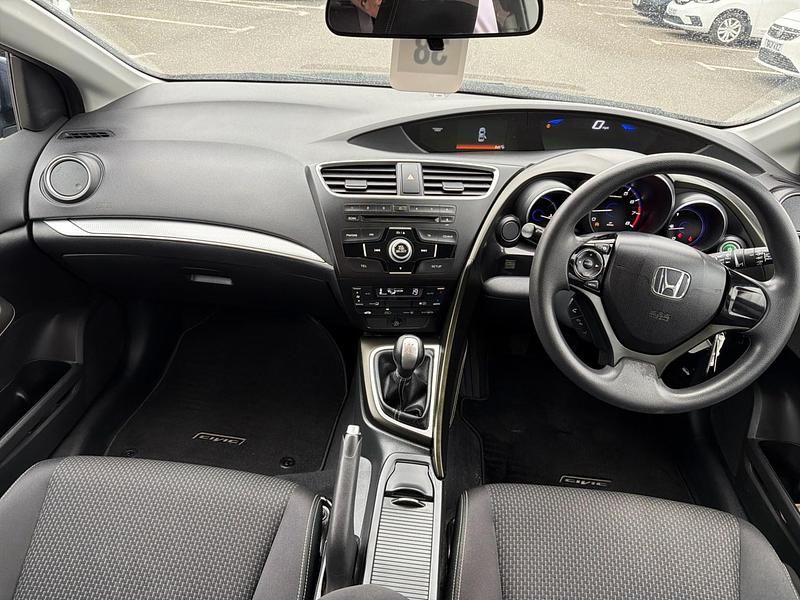 Used Honda Civic S 100 HP (73 kW) 2015 Blue Hatchback