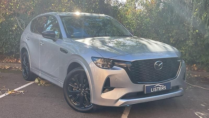 Silver Used 2024 Mazda CX-60 Homura-Line SUV | £29,451 (Good price) - Image 1/4