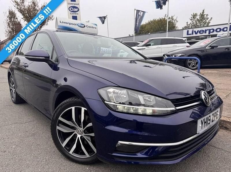 Blue Used 2019 VW Golf VII GT Hatchback | £14,477 (Fair price) - Image 1/3