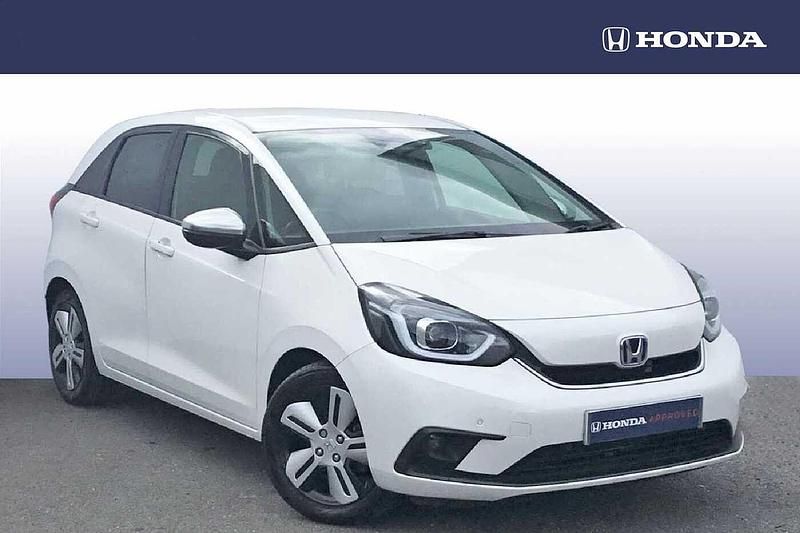 Platinum white Used 2023 Honda Jazz Hybrid Hatchback | £18,495 (Fair price) - Image 1/4