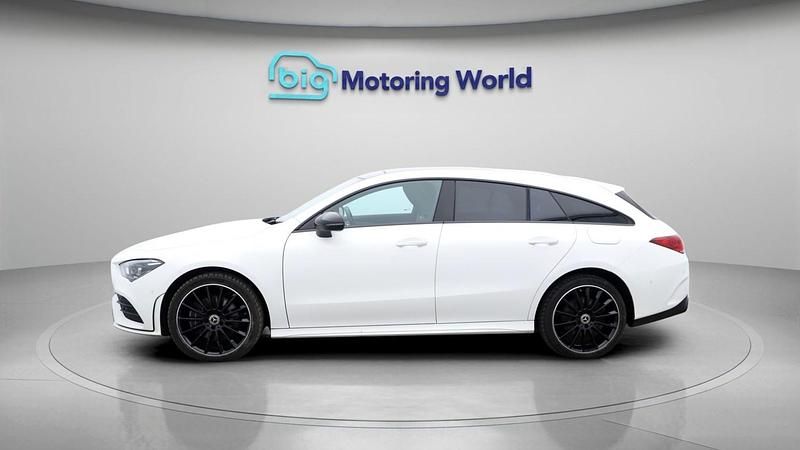 Used Mercedes CLA250e AMG Line Premium Plus 2022 White Sedan