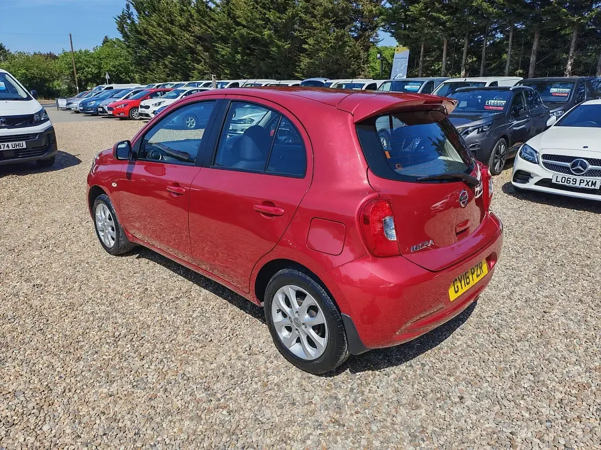 Used Nissan Micra Acenta 2016 Red Hatchback