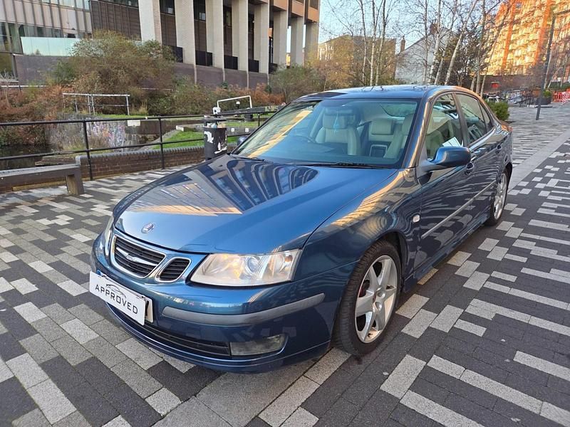 Begagnad Saab 9-3 Vector 2006 Blå Sedan