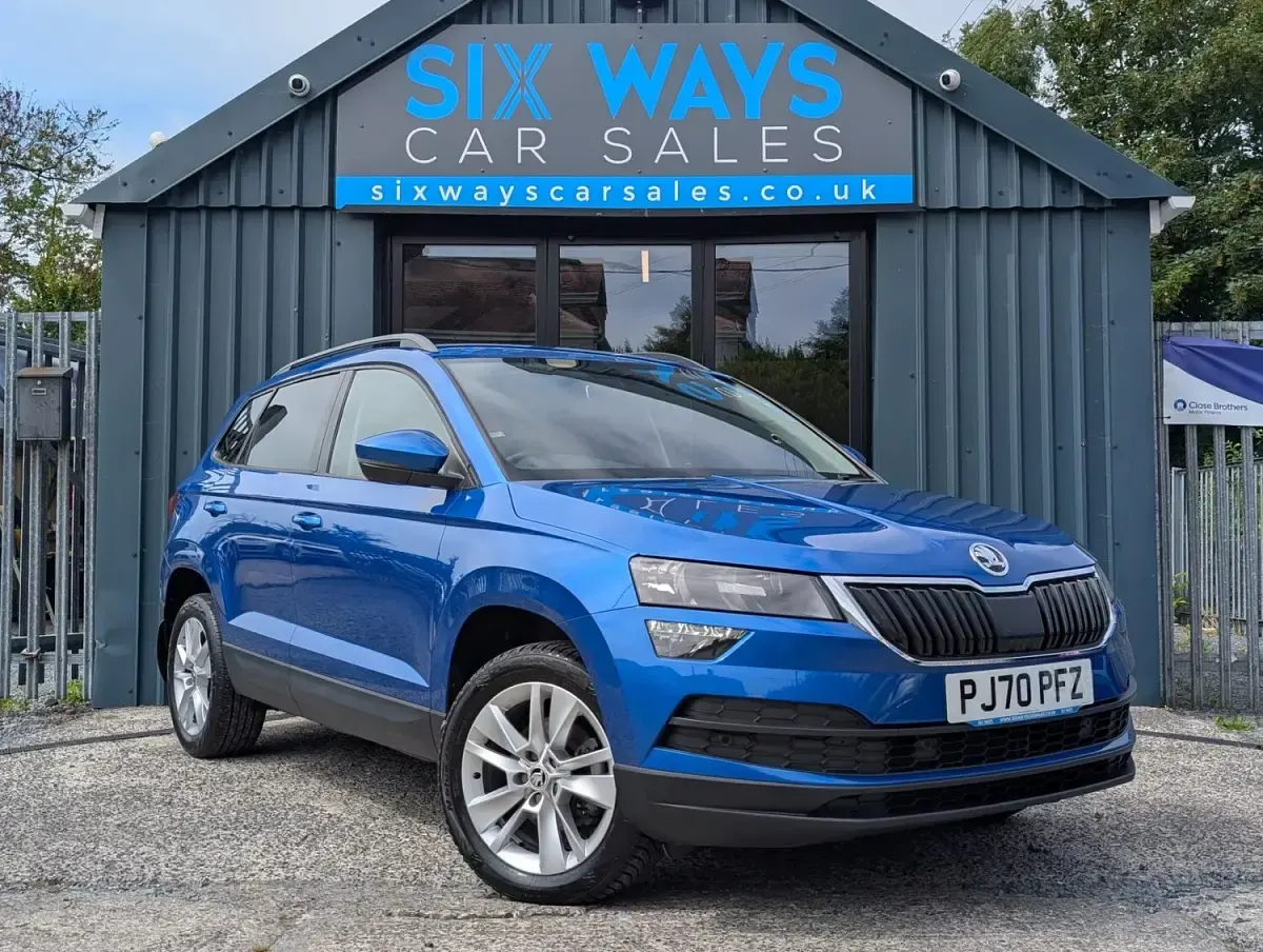 Used Skoda Karoq SE Technology 2020 Blue SUV