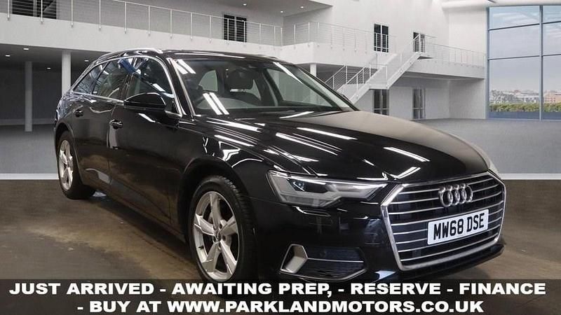 Black Used 2018 Audi A6 Sport Estate | £18,786 (Fair price) - Image 1/3