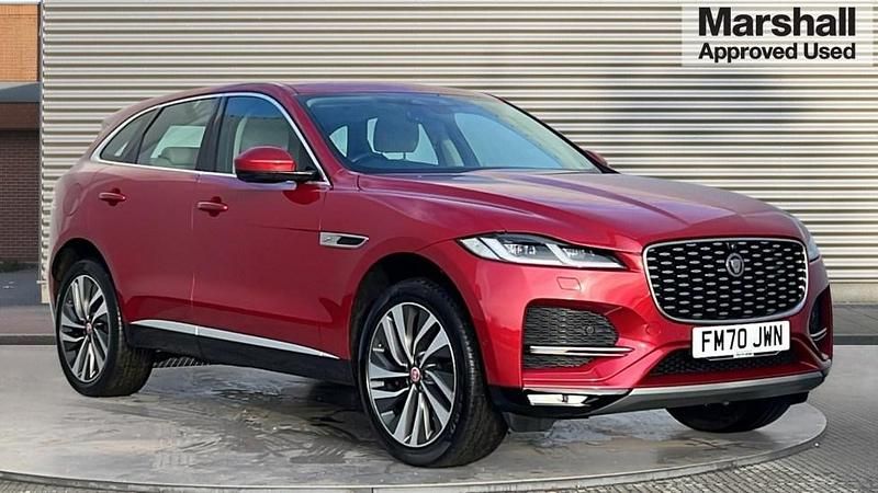 Red Used 2021 Jaguar F-Pace SUV | £27,711 (Fair price) - Image 1/4
