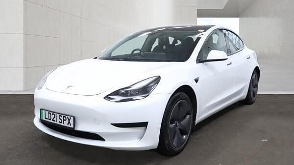 Used Tesla Model 3 RWD 52 kW (72 HP) 2021 White Sedan