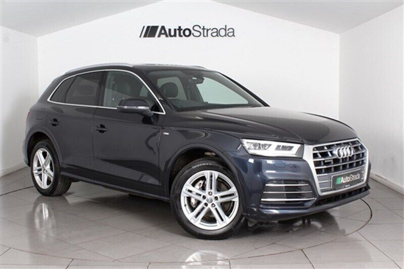 Blue Used 2017 Audi Q5 S-Line SUV | £16,995 (Fair price) - Image 1/1