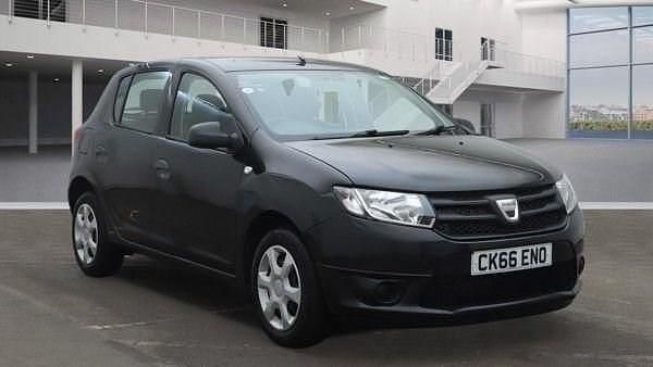 Black Used 2016 Dacia Sandero Ambiance Hatchback | £5,999 (Fair price) - Image 1/4