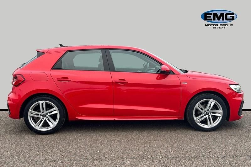 Used Audi A1 Sportback S-Line 110 HP (80 kW) 2021 Red Hatchback