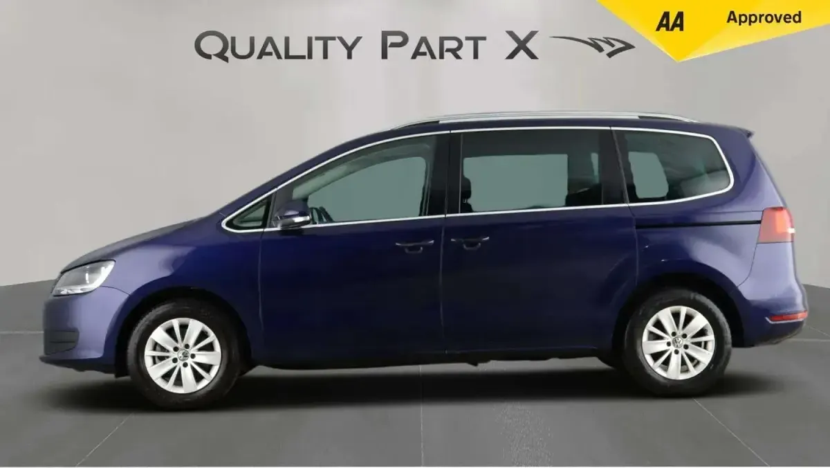Used VW Sharan SE 150 HP (110 kW) 2020 Blue MPV