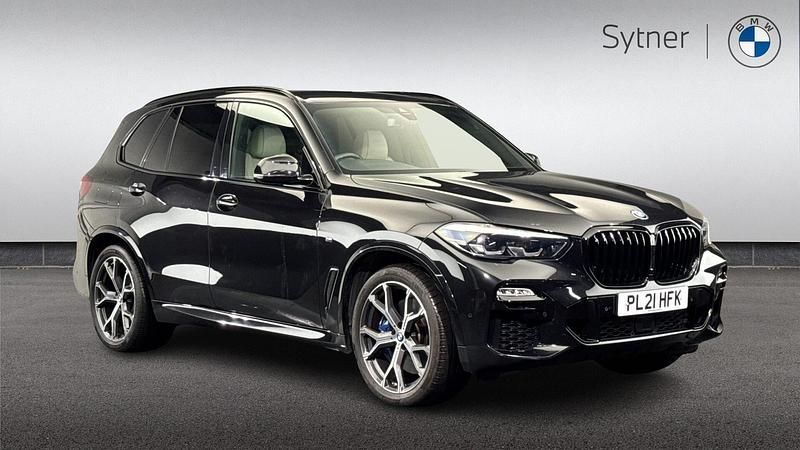 Black Used 2021 BMW X5 M Sport SUV | £38,000 (Good price) - Image 1/4