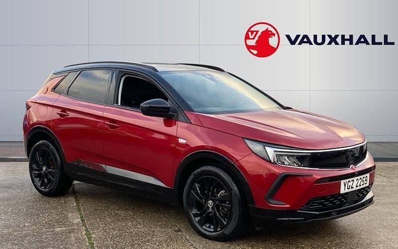 Used Vauxhall Grandland X GS Line 131 HP (96 kW) 2022 Red SUV