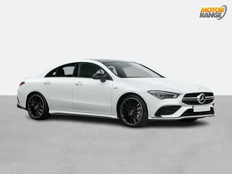 White Used 2021 Mercedes CLA35 AMG Coupe | £26,895 (Super price) - Image 1/1