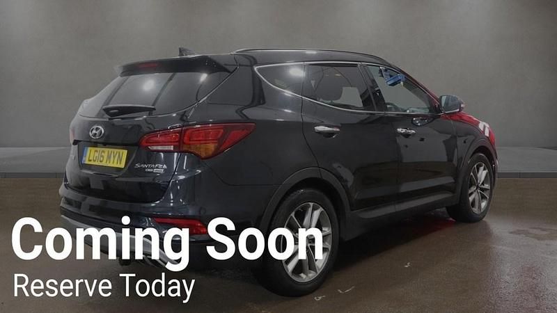 Used Hyundai Santa Fe Premium SE 2016 Black SUV