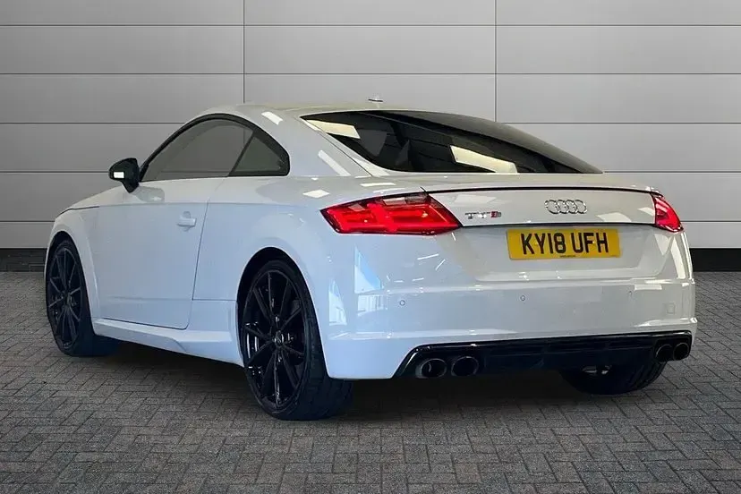 Used Audi TTS Black Edition 306 HP (225 kW) 2018 White Coupe
