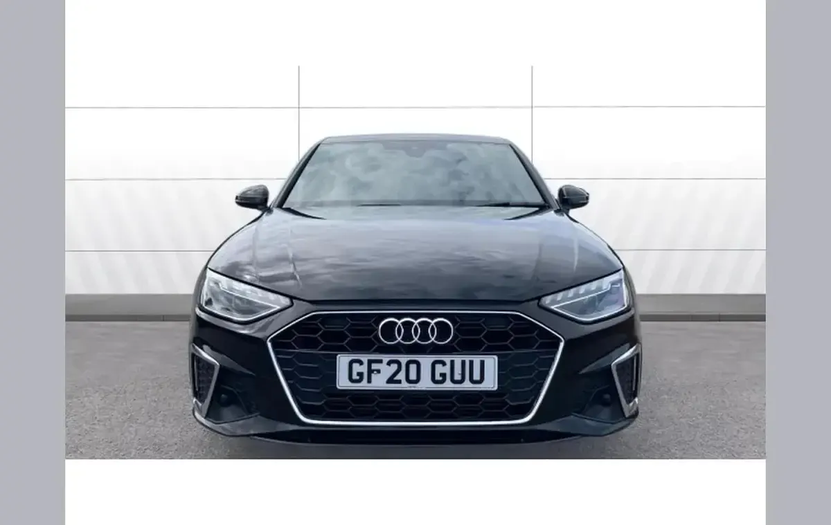 Used Audi A4 S-Line 190 HP (139 kW) 2020 Black Sedan