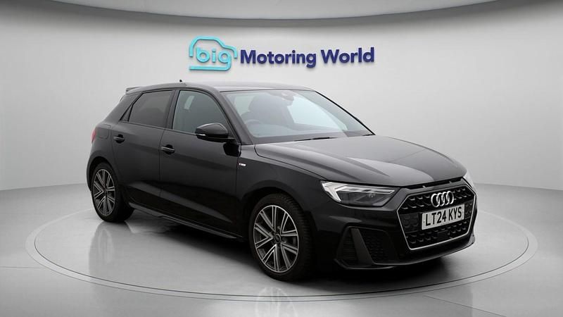 Black Used 2024 Audi A1 S-Line Hatchback | £19,111 (Fair price) - Image 1/4