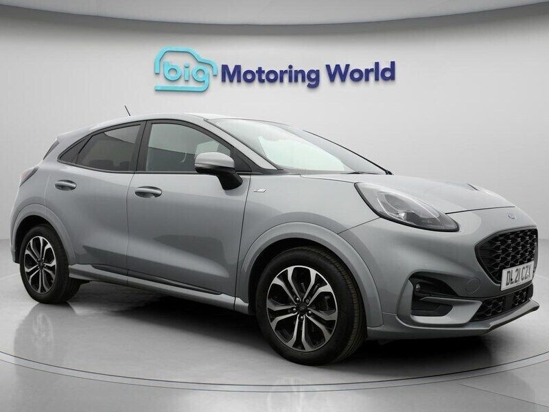 Silver Used 2021 Ford Puma ST-Line Hatchback | £13,800 (Fair price) - Image 1/4