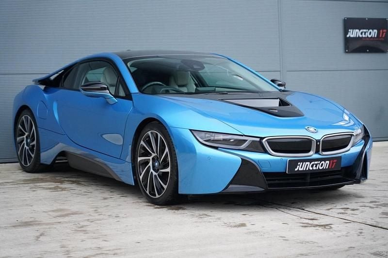 Used BMW i8 Comfort Edition 2017 Blue Coupe