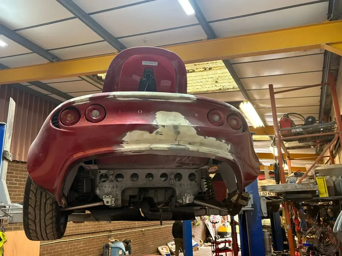 Used Lotus Elise 2002 Maroon Cabriolet