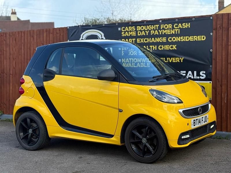 Used Smart ForTwo Coupé 2014 Yellow Coupe