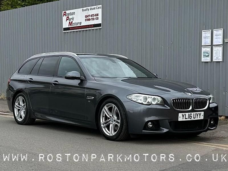 Grey Used 2016 BMW 520 M Sport Estate | £7,250 (Fair price) - Image 1/4