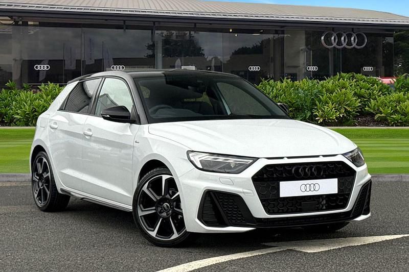 White New 2025 Audi A1 Sportback Black Edition Hatchback | £25,499 (Good price) - Image 1/4