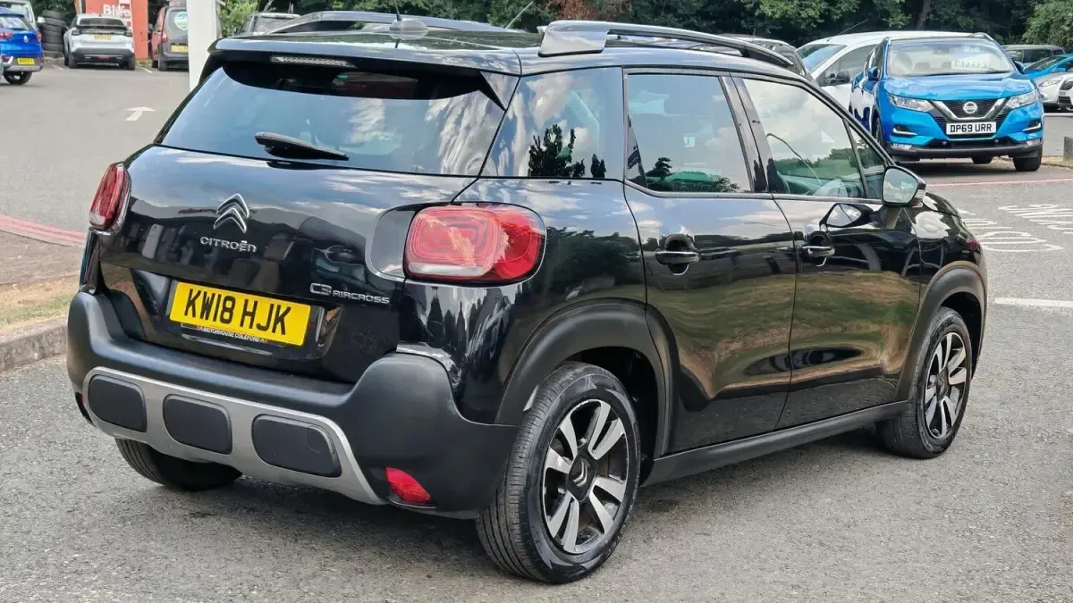 Used Citroën C3 Aircross Feel 82 HP (60 kW) 2018 Black SUV
