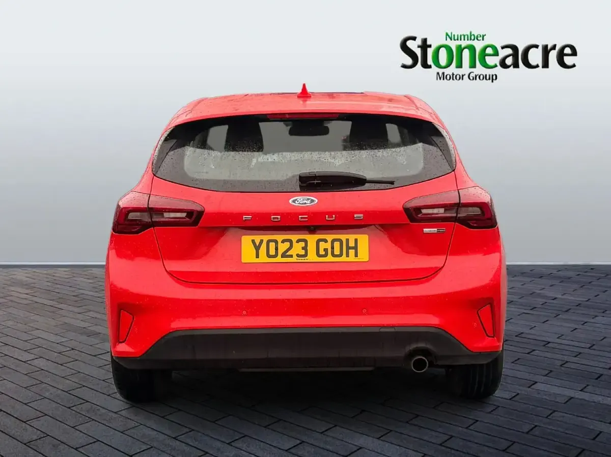 Used Ford Focus Titanium 125 HP (91 kW) 2023 Red Hatchback