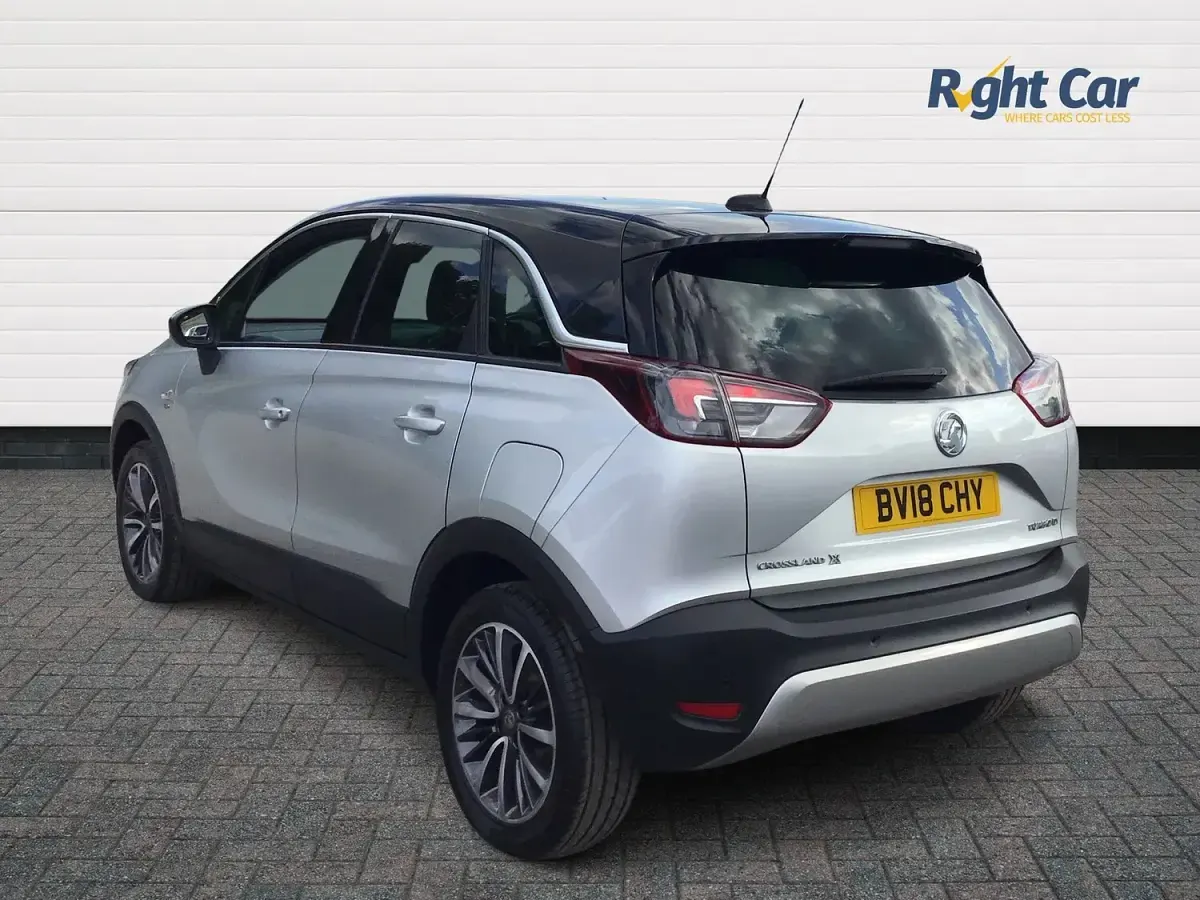 Used Vauxhall Crossland X Elite 120 HP (88 kW) 2018 Silver SUV