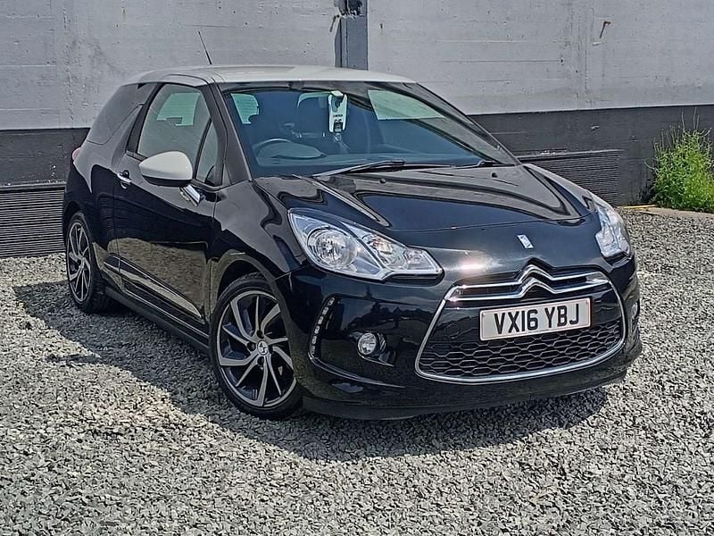 Black Used 2016 DS Automobiles DS3 Style Hatchback | £3,995 (Fair price) - Image 1/4