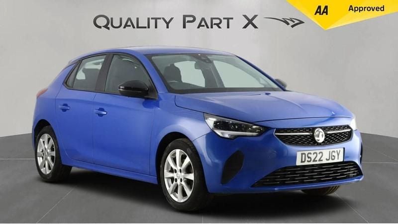 Used Vauxhall Corsa Edition 75 HP (55 kW) 2022 Blue Hatchback
