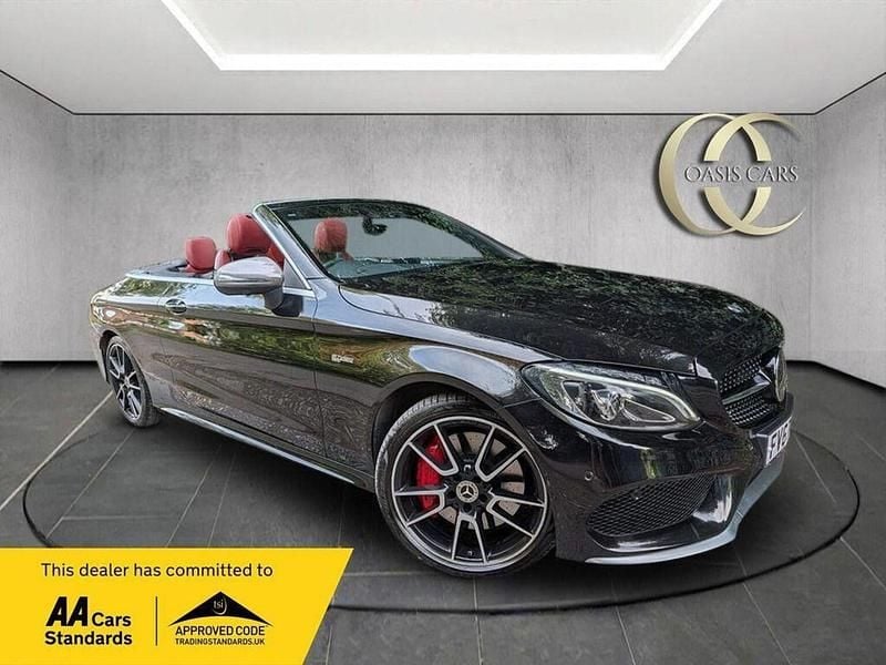 Black Used 2018 Mercedes C43 AMG AMG Cabriolet | £27,475 (Fair price) - Image 1/4