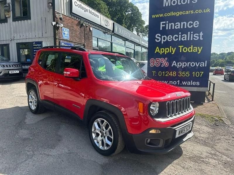 Red Used 2015 Jeep Renegade Longitude SUV | £7,995 (A bit pricey) - Image 1/3