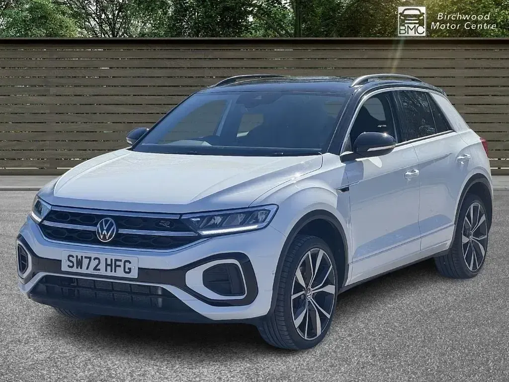 Używany VW T-Roc R-line 150 KM (110 kW) 2023 Biały SUV