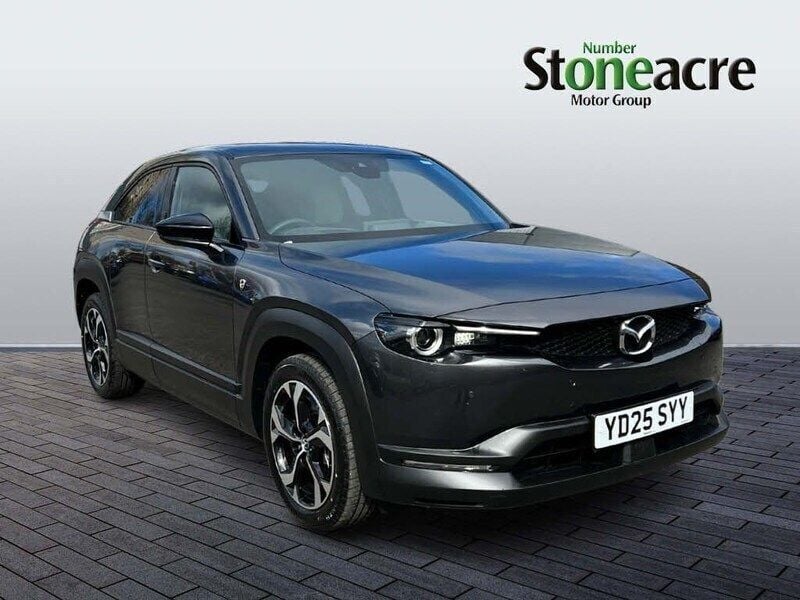 Grey New 2025 Mazda MX30 Exclusive-Line SUV | £23,595 (Fair price) - Image 1/4