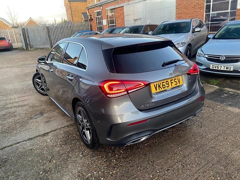 Used Mercedes A180 AMG Line Premium 116 HP (85 kW) 2019 Grey Hatchback