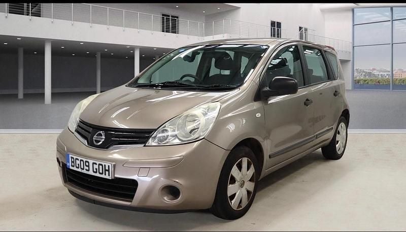Used Nissan Note Visia 110 HP (80 kW) 2009 Gold Hatchback