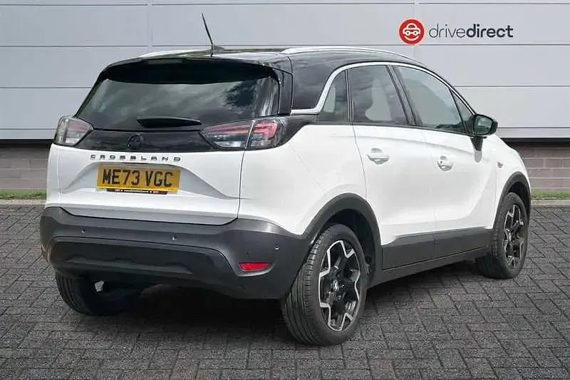 Used Vauxhall Crossland Ultimate 130 HP (95 kW) 2024 White SUV