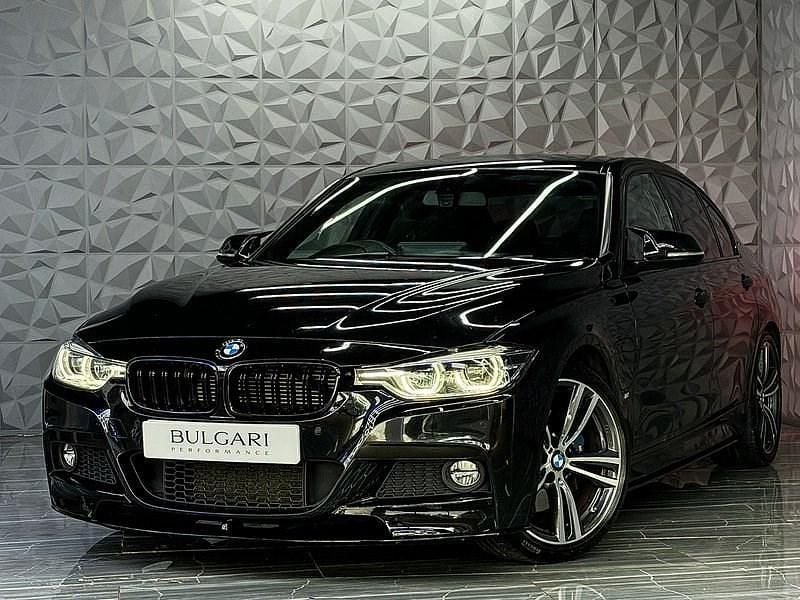 Used BMW 330e M Sport 2017 Black Sedan