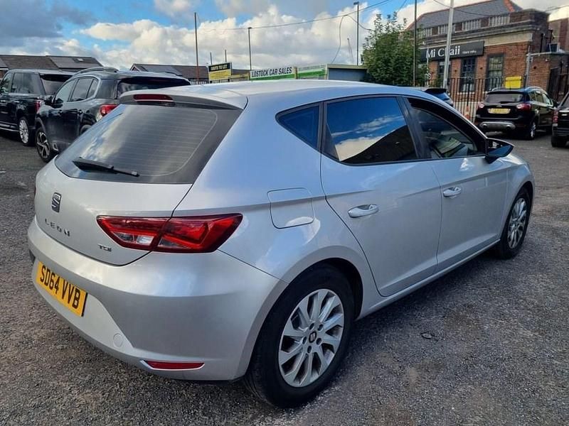 Used Seat Leon SE 105 HP (77 kW) 2014 Silver Hatchback
