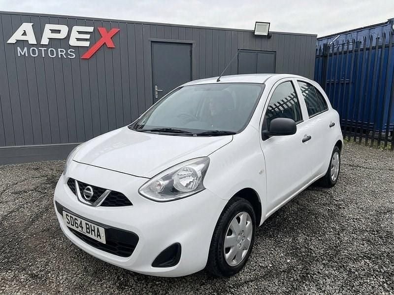 Used Nissan Micra Visia 2014 White Hatchback