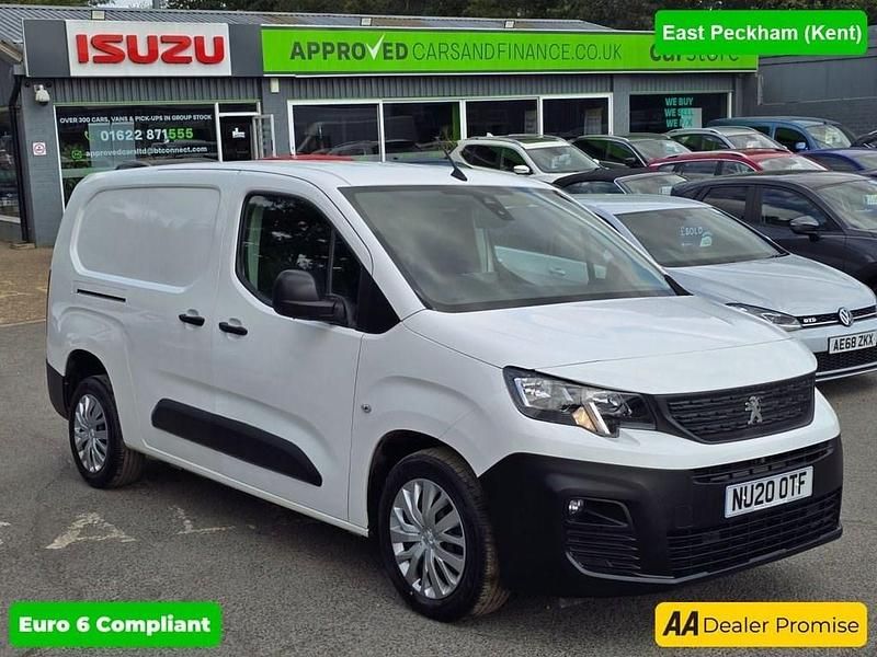 Used Peugeot Partner Premium 2020 White MPV
