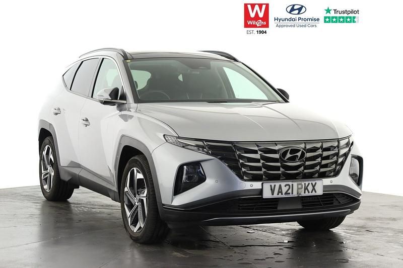 Silver Used 2021 Hyundai Tucson Ultimate SUV | £24,999 (Fair price) - Image 1/3